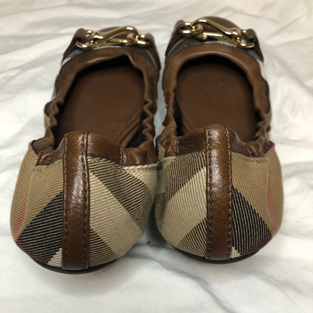 Burberry Housecheck Ballerina Flat EUR 38 - Picture 3 of 9
